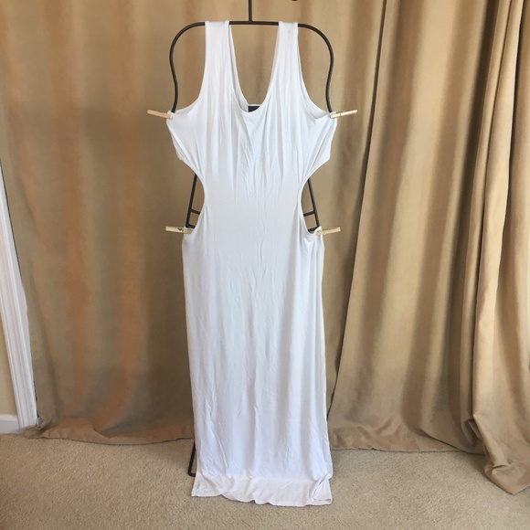 NWT Sexy Split Hem Maxi Dress w/ Cutouts Sz 3XL - Picture 5 of 16